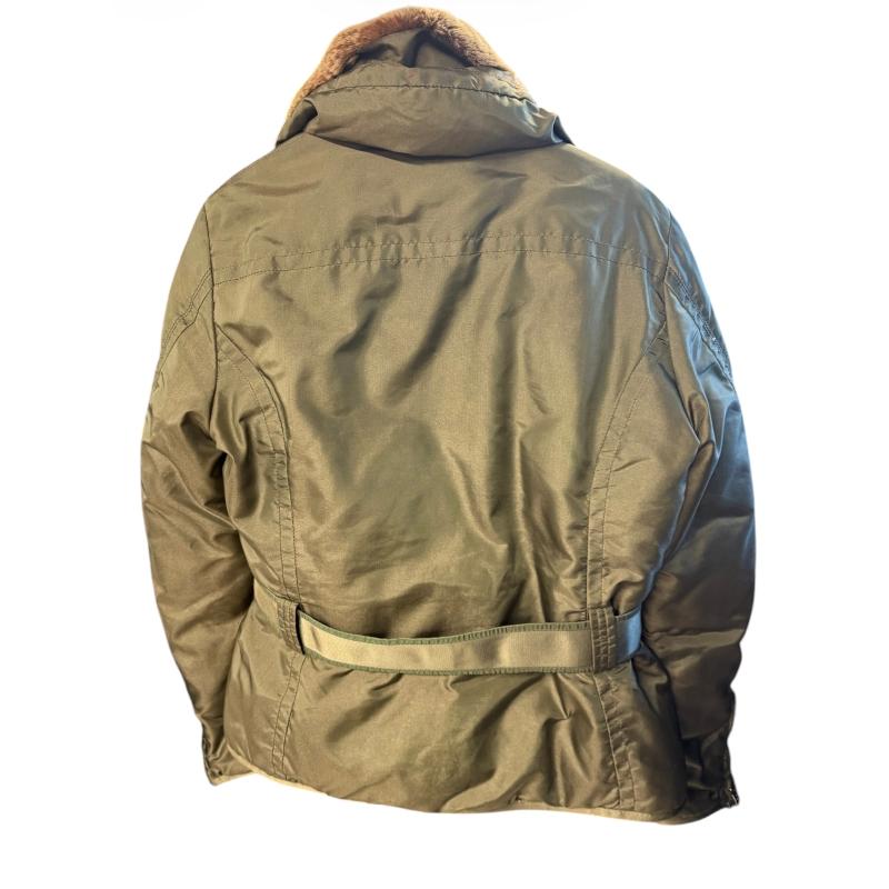 GIUBBOTTO DONNA PEUTEREY VERDE SATIN PELO | Mercatino dell'Usato Roma ostia 2