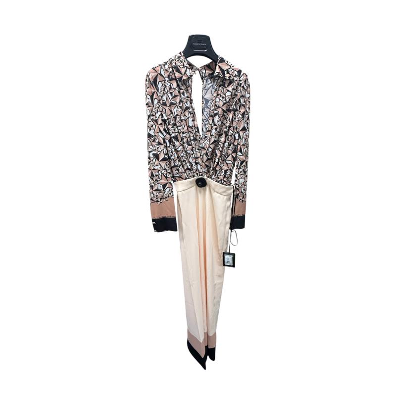 JUMPSUIT ELISABETTA FRANCHI ROSA MARR | Mercatino dell'Usato Roma ostia 2
