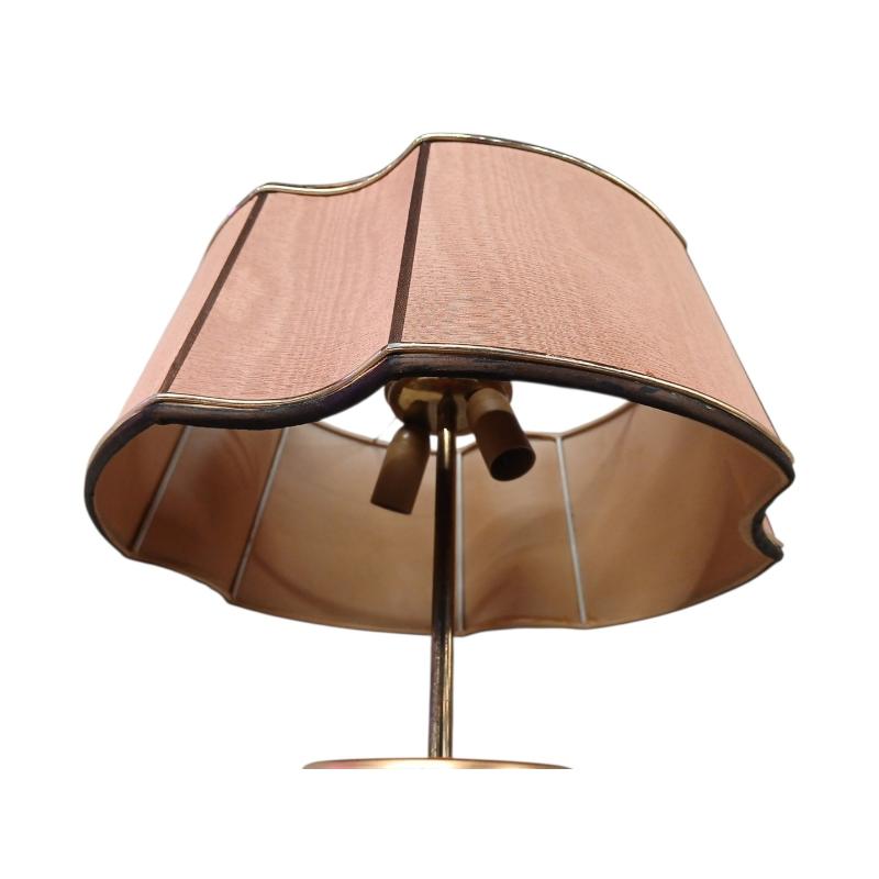 LAMPADA BASE CER NERO LUCIDO DEC ROSA  | Mercatino dell'Usato Roma ostia 2