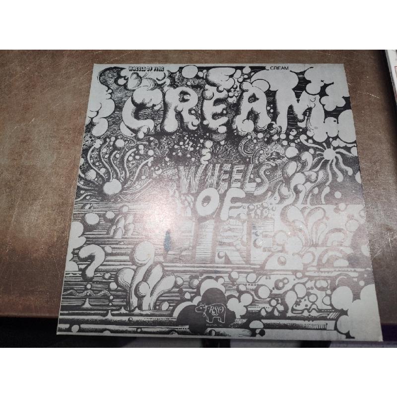 LP CREAM WHEELS OF FIRE | Mercatino dell'Usato Roma ostia 1