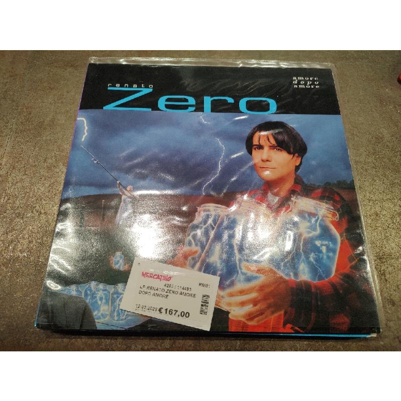 LP RENATO ZERO AMORE DOPO AMORE | Mercatino dell'Usato Roma ostia 1
