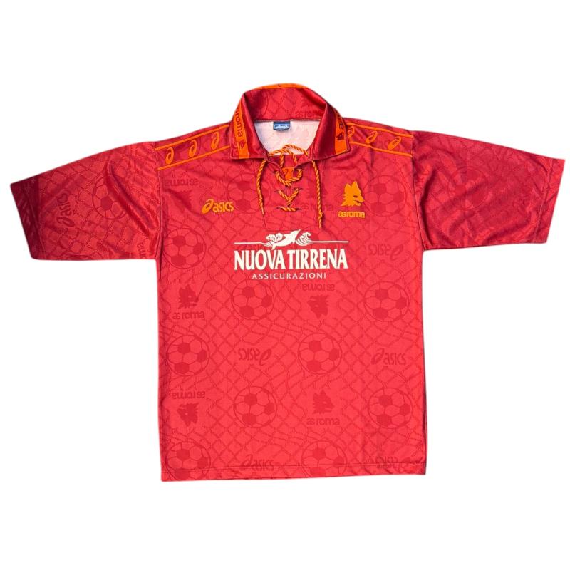MAGLIA AS ROMA 1994/1995 ROS ARAN LACCI | Mercatino dell'Usato Roma ostia 1