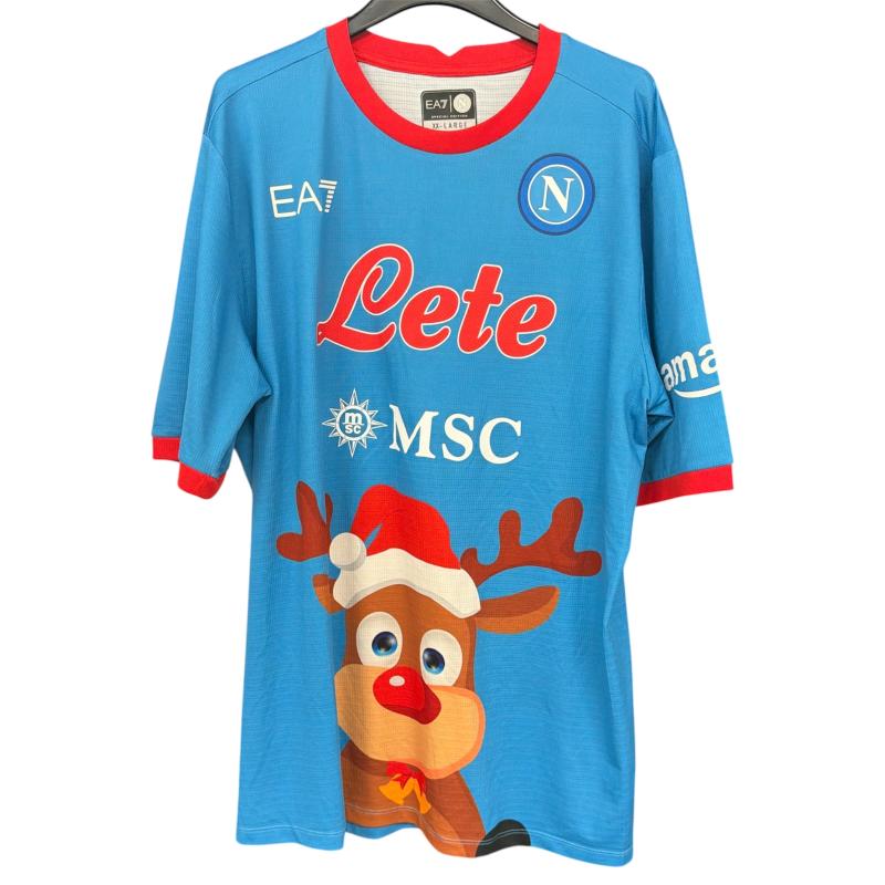 MAGLIA NAPOLI CHRISTMAS ED KVARATSKHELIA | Mercatino dell'Usato Roma ostia 1