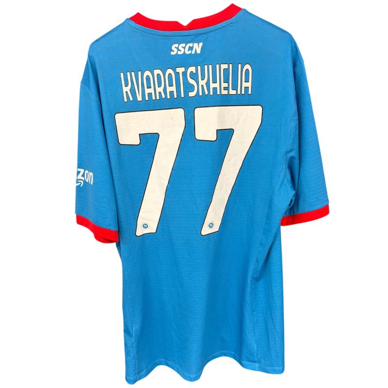 MAGLIA NAPOLI CHRISTMAS ED KVARATSKHELIA | Mercatino dell'Usato Roma ostia 2