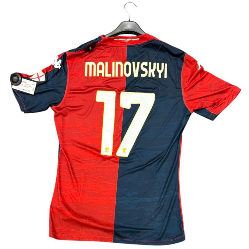 MAGLIA UOMO GENOA MALINOVSKYI ROSS BLU | Mercatino dell'Usato Roma ostia 2