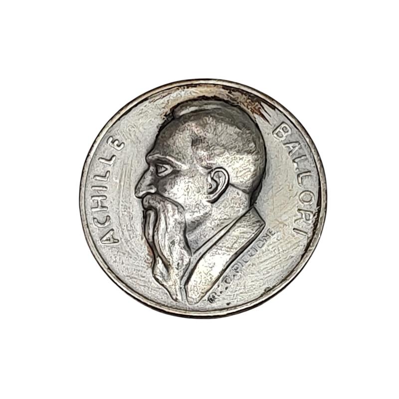 MEDAGLIA ACHILLE BALLORI GRANDE ORIENTE D'ITALIA ARG | Mercatino dell'Usato Roma ostia 2