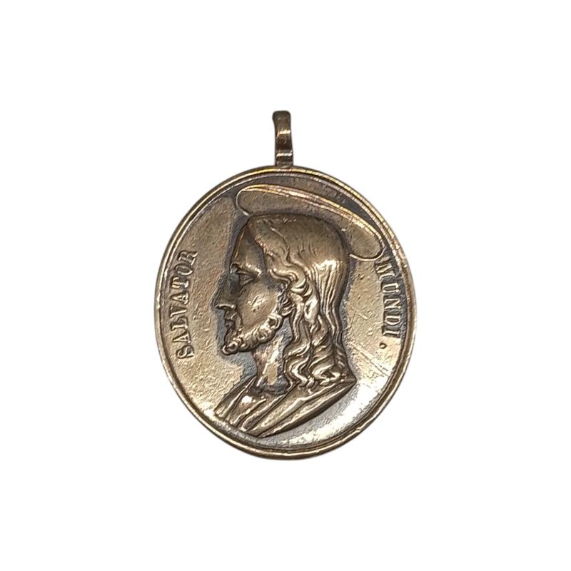 MEDAGLIA SANT IGNAZIO DORATA | Mercatino dell'Usato Roma ostia 1