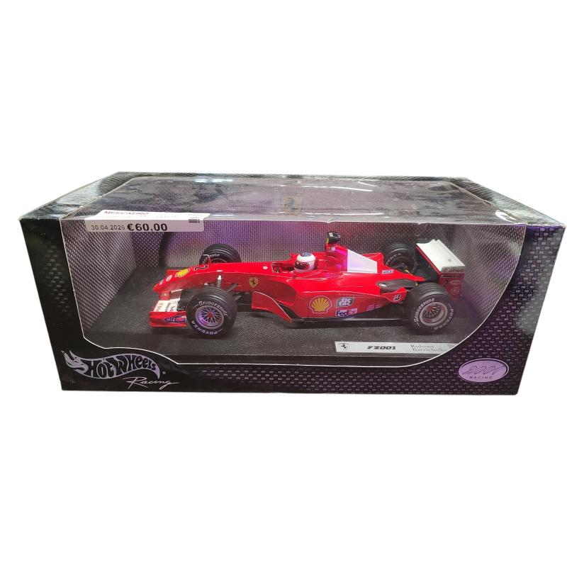 MODELLINO HOTWEELS FERRARI F2001 BARRICHELLO | Mercatino dell'Usato Roma ostia 1