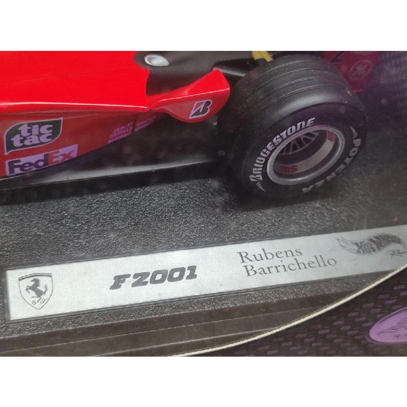 MODELLINO HOTWEELS FERRARI F2001 BARRICHELLO | Mercatino dell'Usato Roma ostia 3