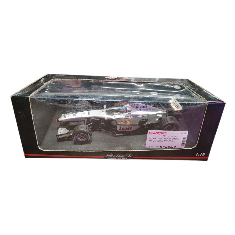 MODELLINO MINICHAMPS MCLAREN MERCEDES MP4 | Mercatino dell'Usato Roma ostia 1