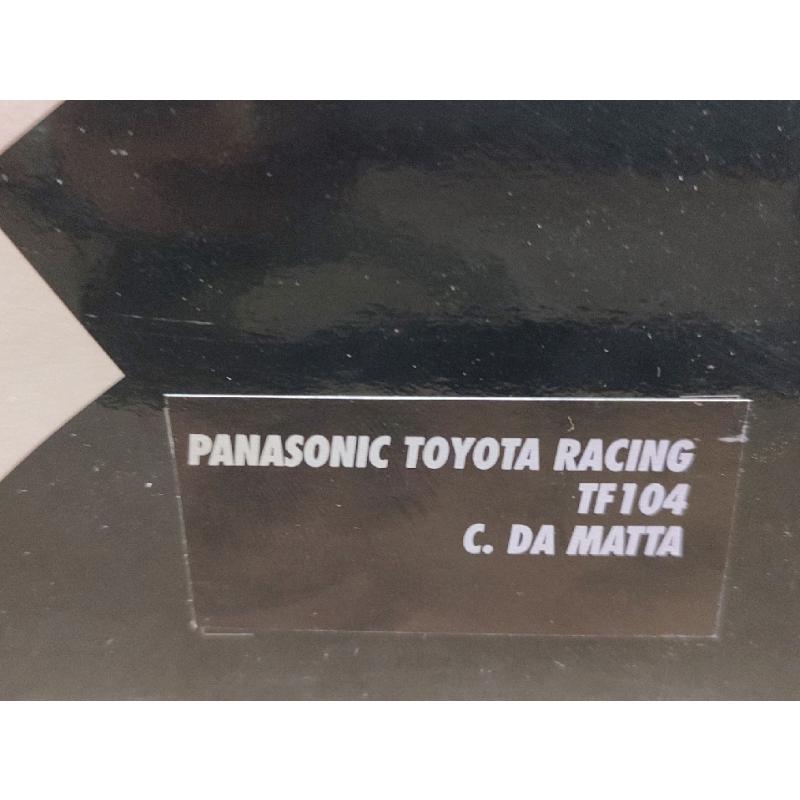 MODELLINO MINICHAMPS PANASONIC TOYOTA C.DA MATTA | Mercatino dell'Usato Roma ostia 3