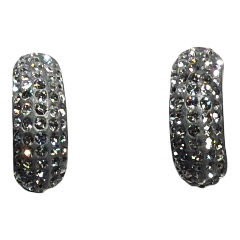 ORECCHINI SWAROVSKI CERCHI | Mercatino dell'Usato Roma ostia 1