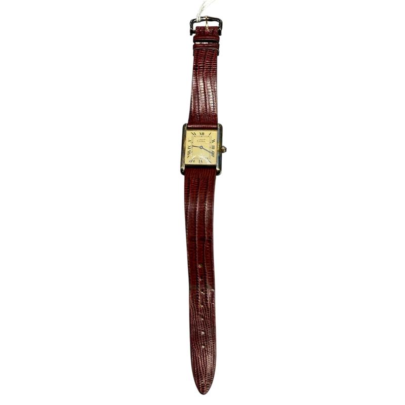 OROLOGIO DA POLSO CARTIER TANK VERMEIL QUARZO | Mercatino dell'Usato Roma ostia 1