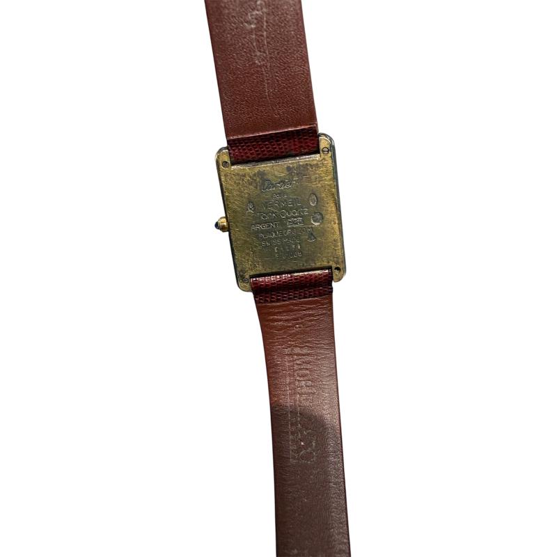 OROLOGIO DA POLSO CARTIER TANK VERMEIL QUARZO | Mercatino dell'Usato Roma ostia 2