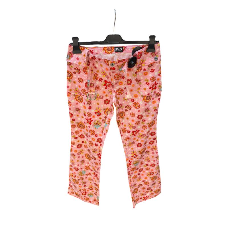 PANTALONE DONNA DOLCE&GABBANA POIS ROSA | Mercatino dell'Usato Roma ostia 1