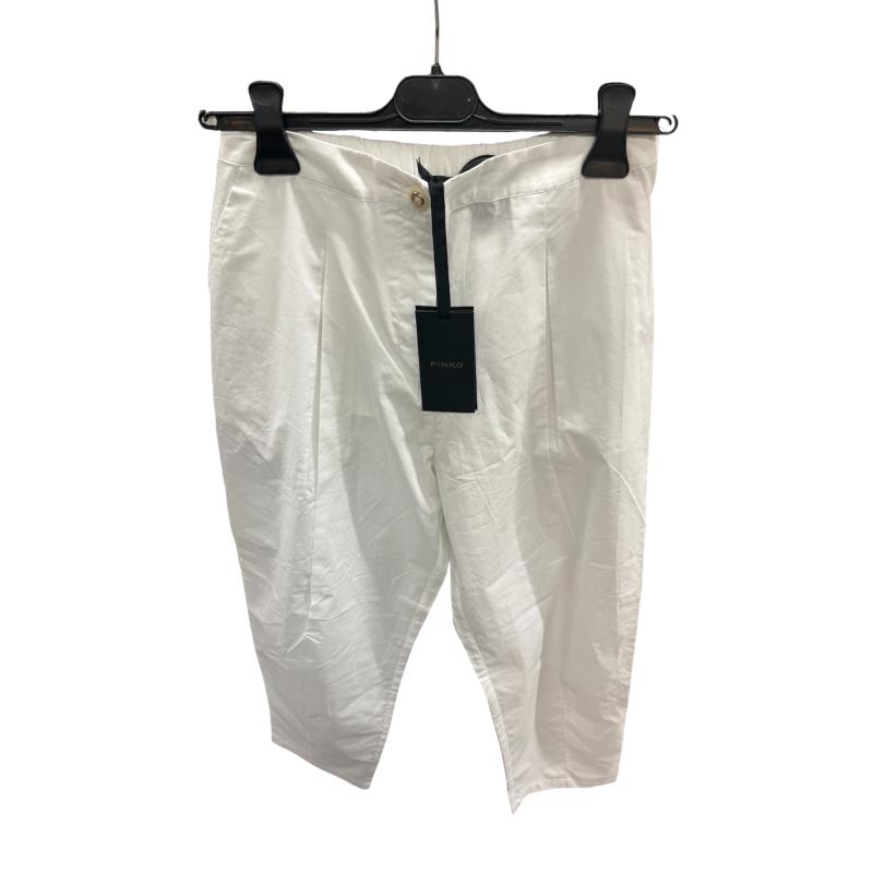PANTALONE DONNA PINKO BIANCO | Mercatino dell'Usato Roma ostia 1
