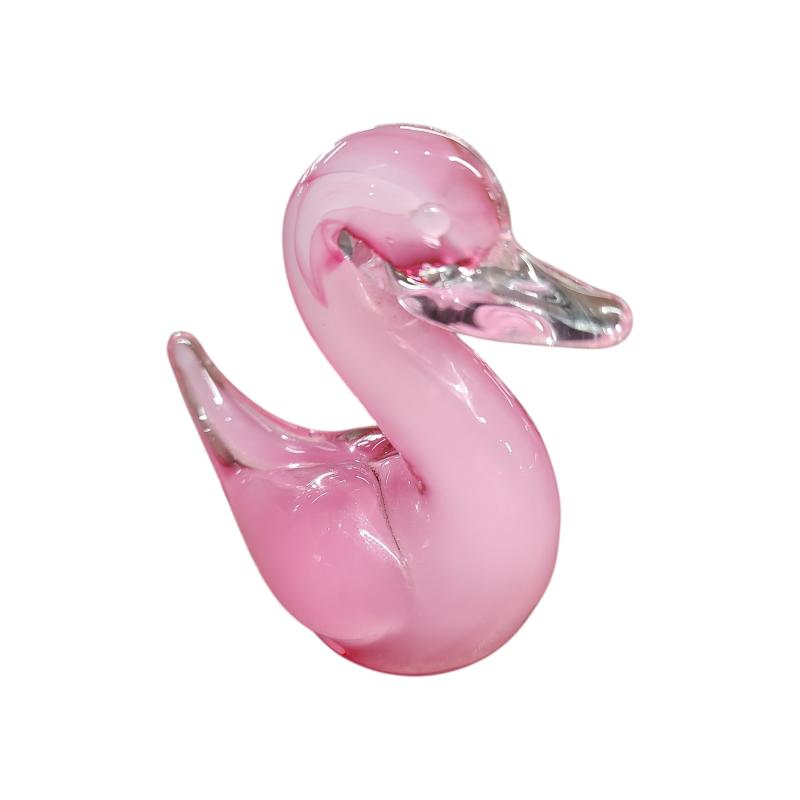 PAPERELLA MURANO VETRO ROSA | Mercatino dell'Usato Roma ostia 1