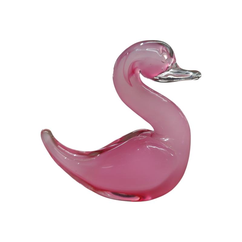 PAPERELLA MURANO VETRO ROSA | Mercatino dell'Usato Roma ostia 2