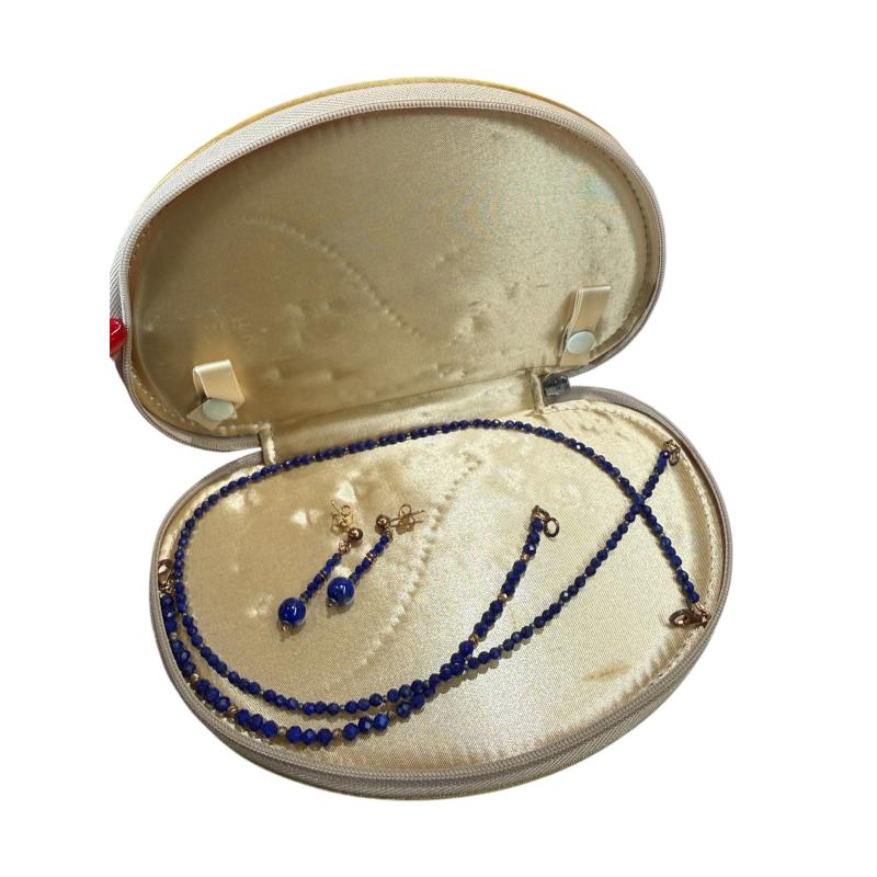 PARURE PIETRE BLU ARG | Mercatino dell'Usato Roma ostia 1
