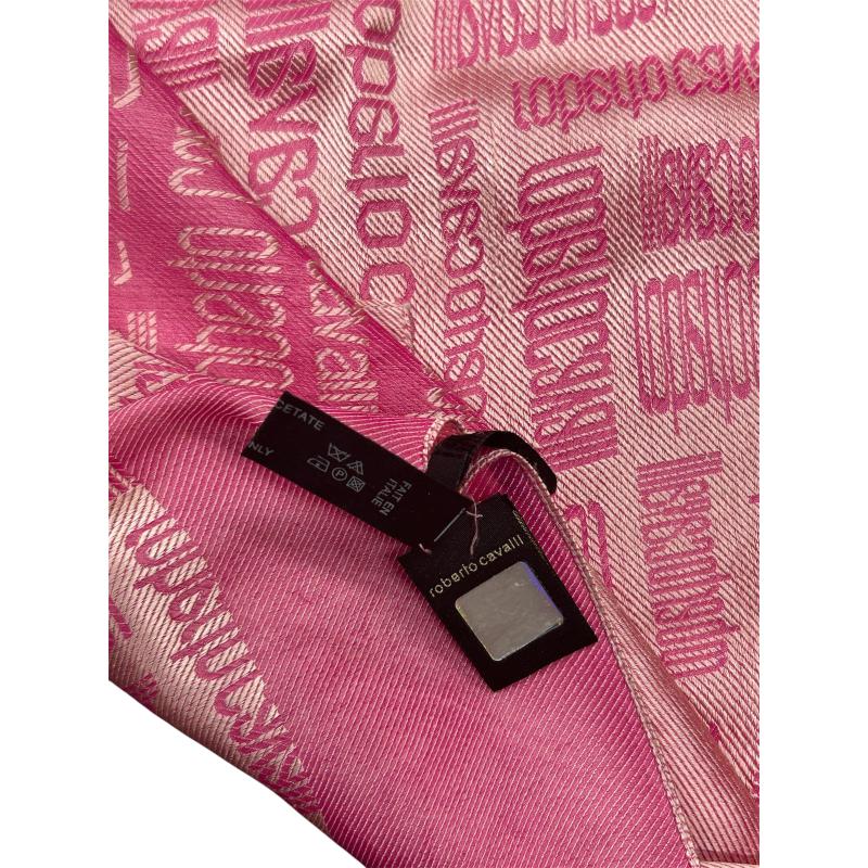 PASHMINA DONNA JUST CAVALLI FUXIA | Mercatino dell'Usato Roma ostia 4