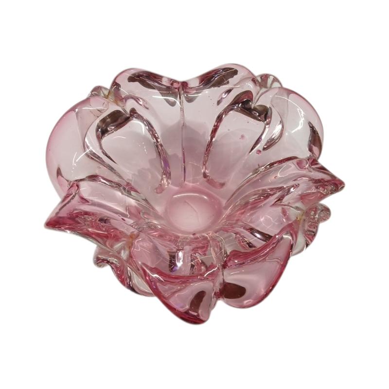 POSA CENERE MURANO ROSA A FIORE | Mercatino dell'Usato Roma ostia 1