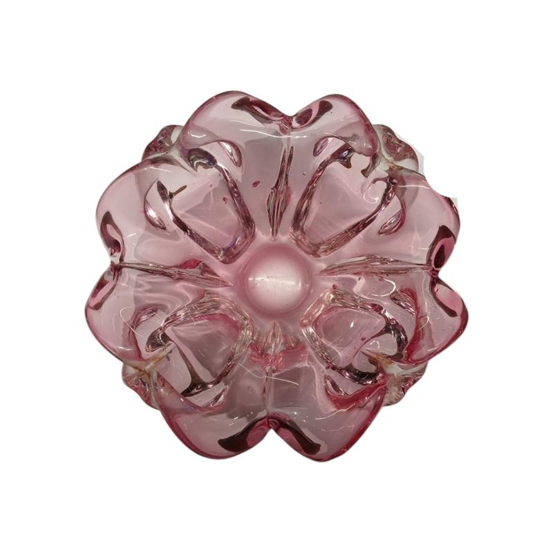 POSA CENERE MURANO ROSA A FIORE | Mercatino dell'Usato Roma ostia 2