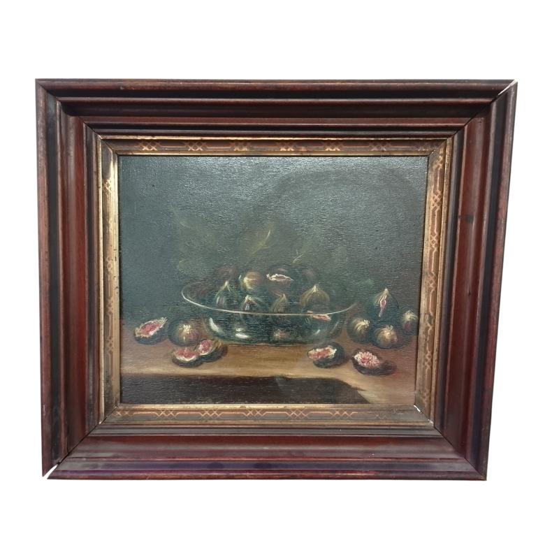 QUADRO NATURA MORTA FICHI | Mercatino dell'Usato Roma ostia 1