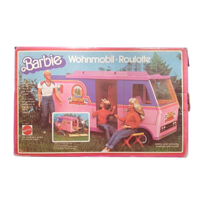 ROULOTTE BARBIE 1980 ED ITA  | Mercatino dell'Usato Roma ostia 1
