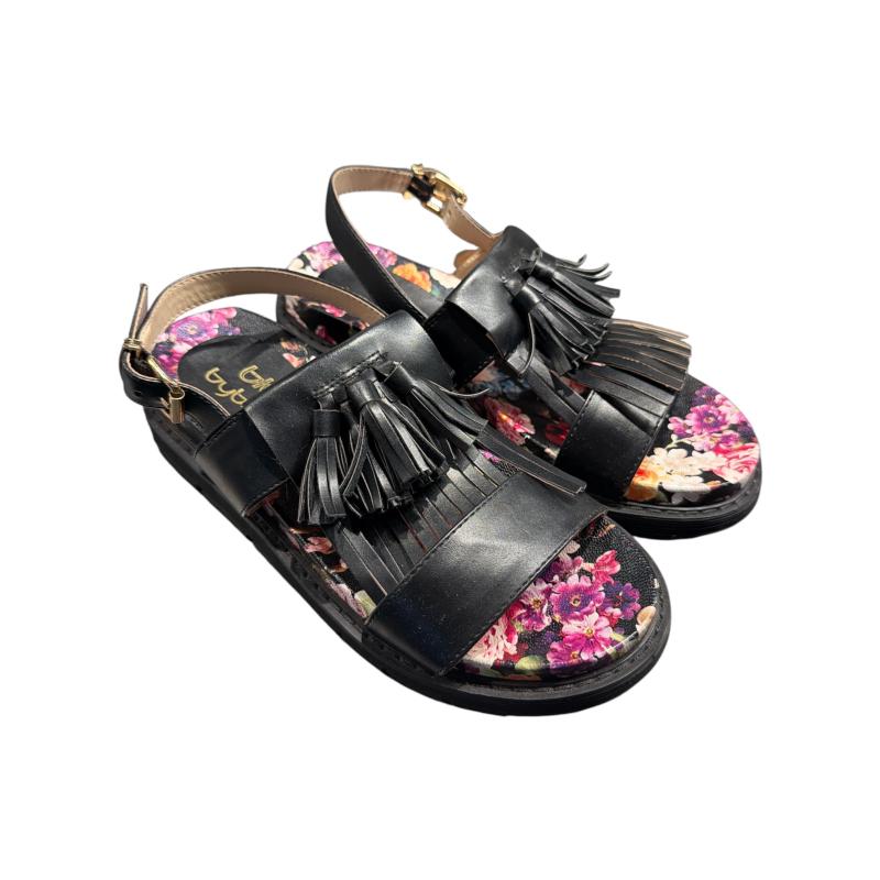 SANDALI DONNA BLU BYBLOS NER FRANG | Mercatino dell'Usato Roma ostia 1