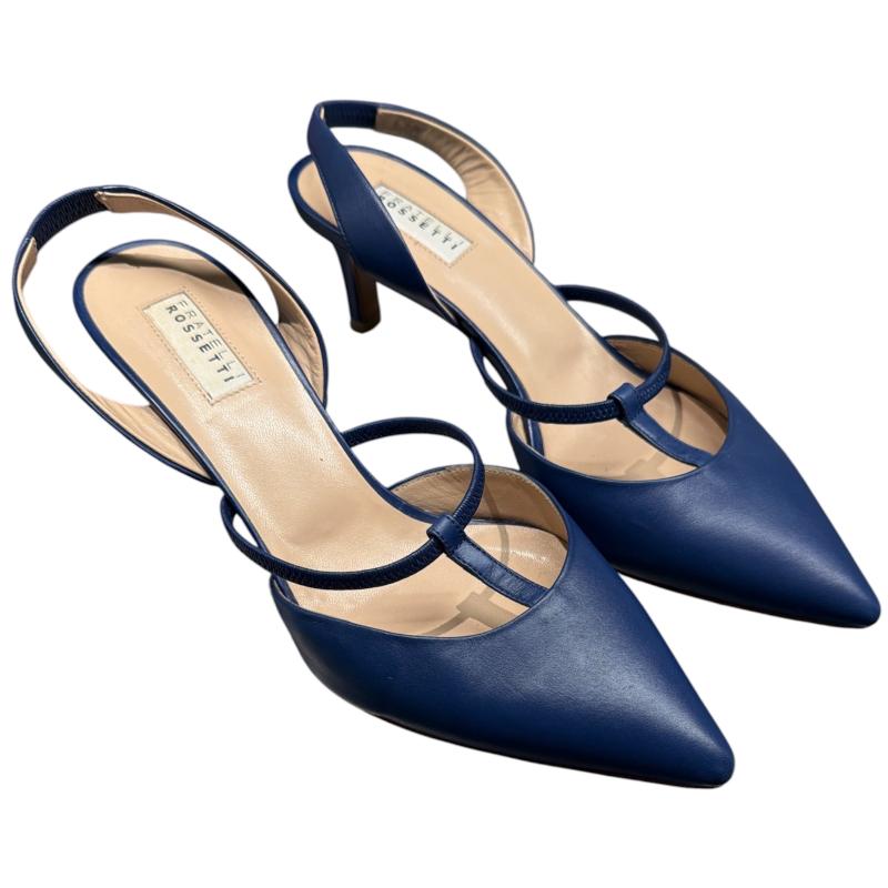 SCARPE DONNA FRATELLI ROSSETTI BLU | Mercatino dell'Usato Roma ostia 1