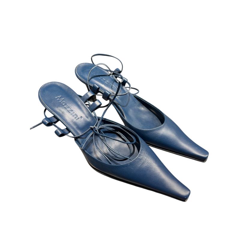 SCARPE DONNA MAZZINI BLU | Mercatino dell'Usato Roma ostia 1