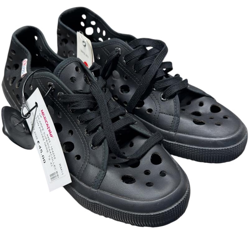 SCARPE SUPERGAXCOLLECTION PRIVEE NERE TRAF | Mercatino dell'Usato Roma ostia 1