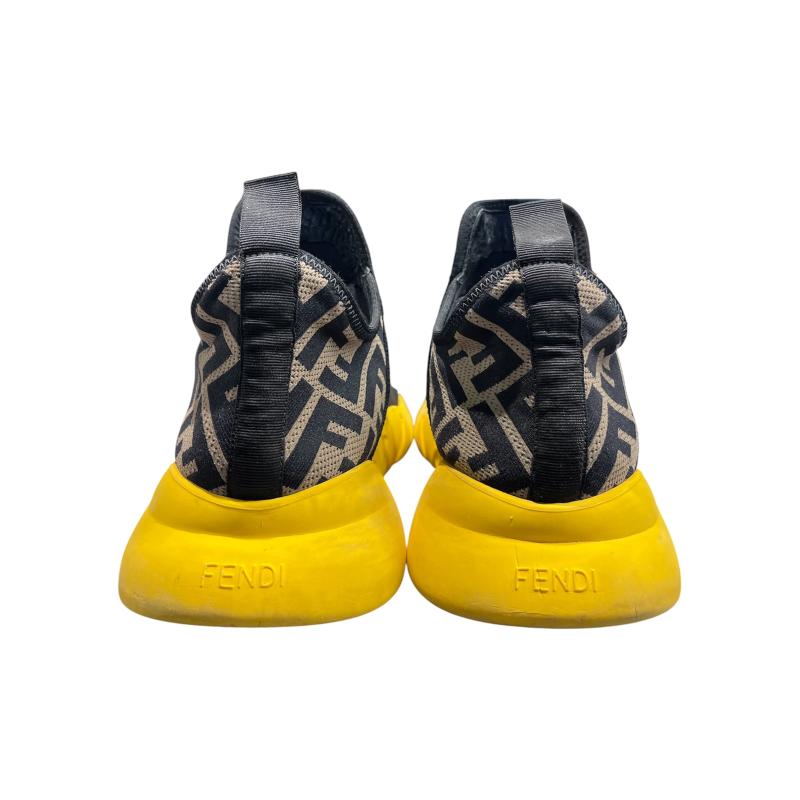SCARPE UOMO FENDI FF NER GIALLE | Mercatino dell'Usato Roma ostia 3