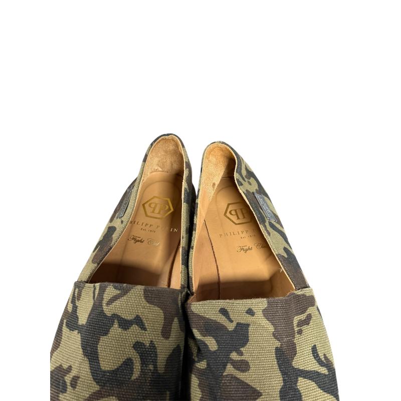 SCARPE UOMO PHILIPP PLEIN MILITARE | Mercatino dell'Usato Roma ostia 2