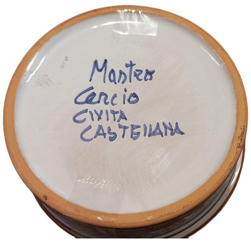 SCATOLA MASTRO CENCIO CERAMICA COLORATA | Mercatino dell'Usato Roma ostia 3