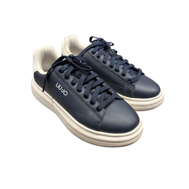 SNEAKERS UOMO LIUJO BLU BIANCHE EST.1995 | Mercatino dell'Usato Roma ostia 1