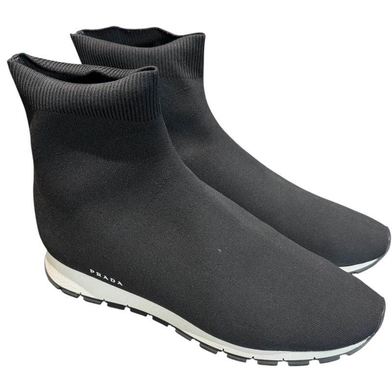 SNEAKERS UOMO PRADA NERE A CALZA | Mercatino dell'Usato Roma ostia 1