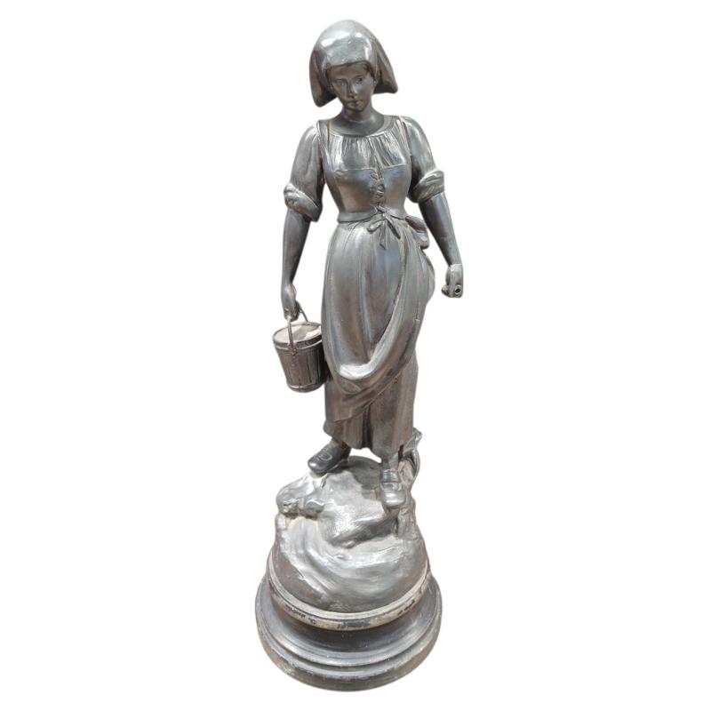 STATUA ACQUAIOLA PELTRO | Mercatino dell'Usato Roma ostia 1