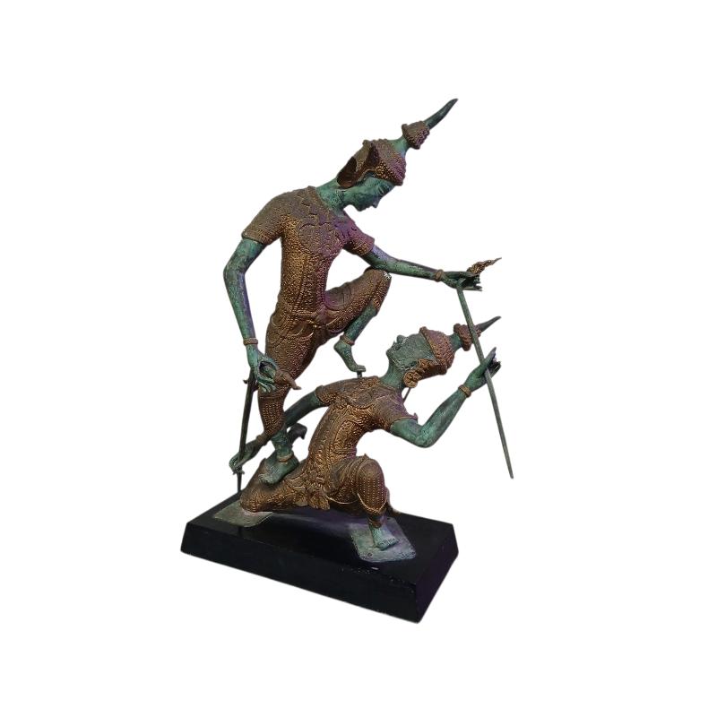 STATUA DIVINITA THAI CHE LOTTANO | Mercatino dell'Usato Roma ostia 1