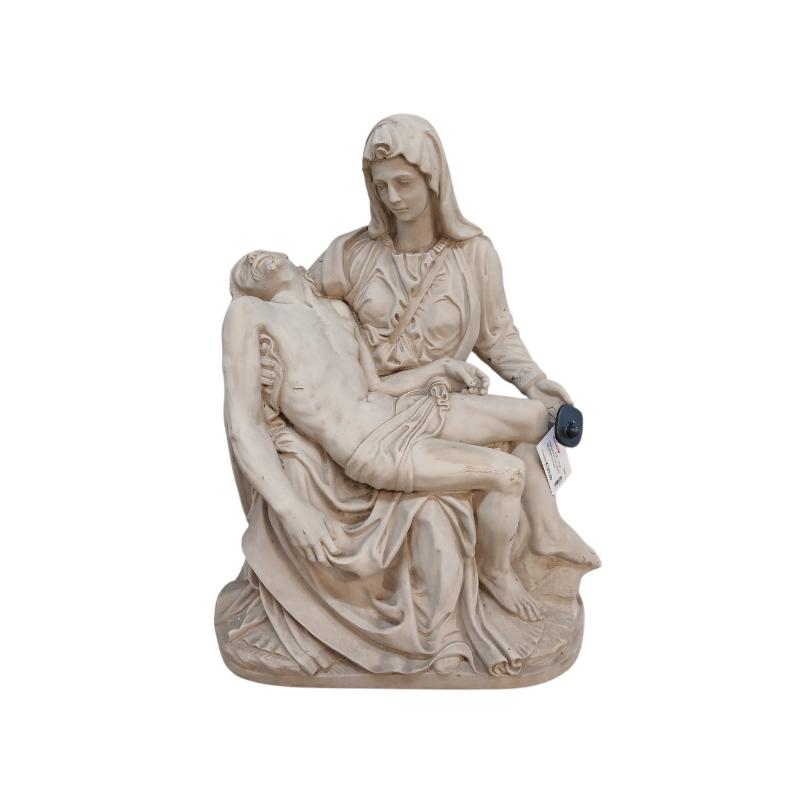 STATUA PIETA MICHELANGELO PIETRA POROSA | Mercatino dell'Usato Roma ostia 1