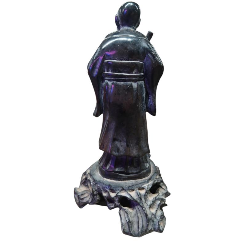 STATUETTA SAGGIO PIETRA SCURA  | Mercatino dell'Usato Roma ostia 2
