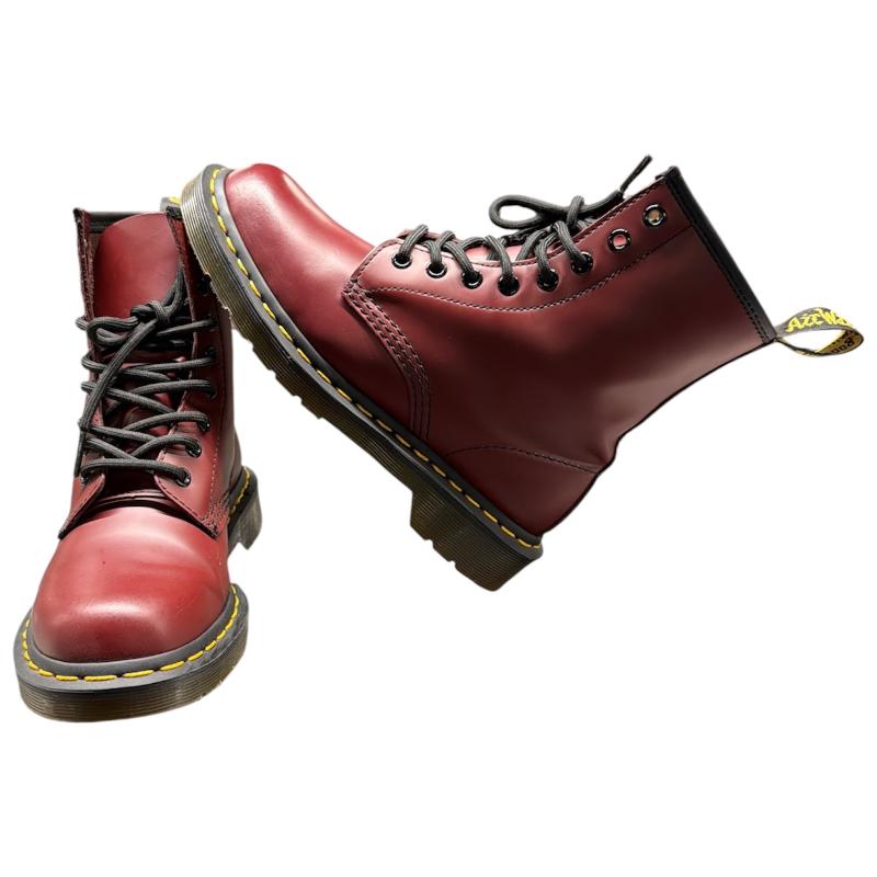 STIVALETTI DONNA DRMARTENS ROSSO | Mercatino dell'Usato Roma ostia 1