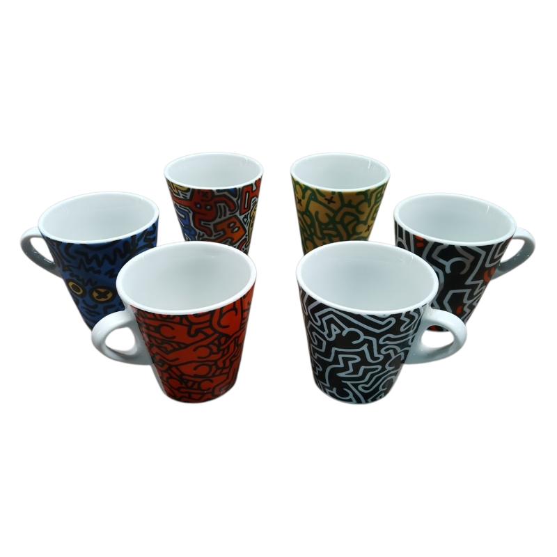 TAZZE PZ. 6 TOGNANA K.HARING ED. LIM. | Mercatino dell'Usato Roma ostia 1