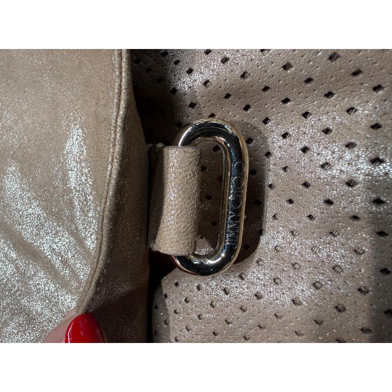 TRACOLLA DONNA JIMMY CHOO BEIGE | Mercatino dell'Usato Roma ostia 4