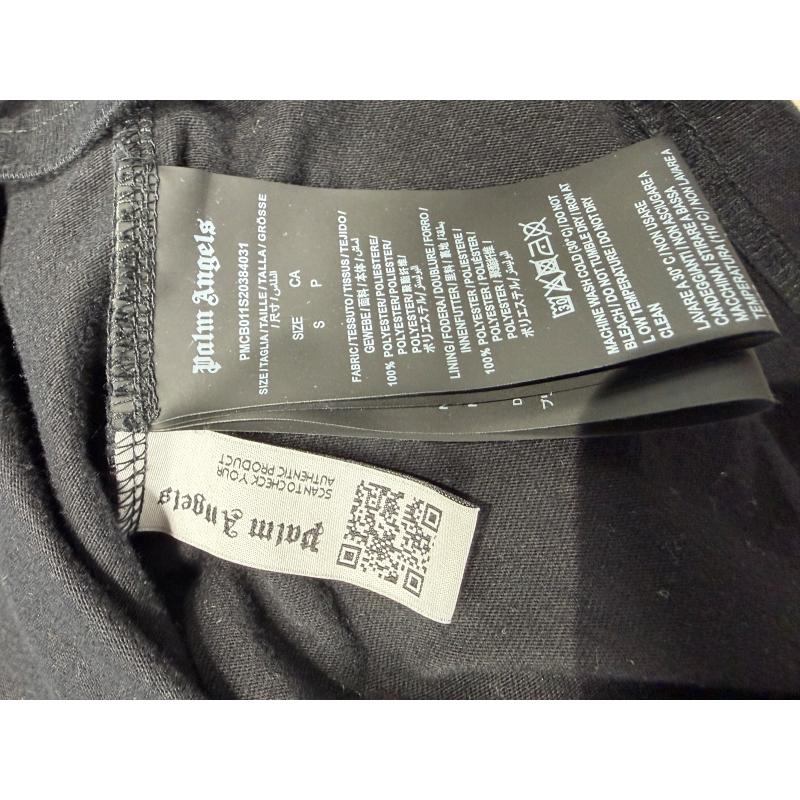 T SHIRT UOMO PALM ANGELS NERA BIANCA VERNI | Mercatino dell'Usato Roma ostia 3