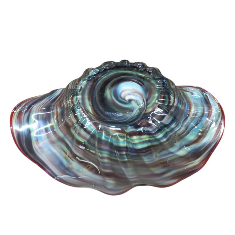 VASO CENTROTAVOLA MURANO OPALESCENTE | Mercatino dell'Usato Roma ostia 3