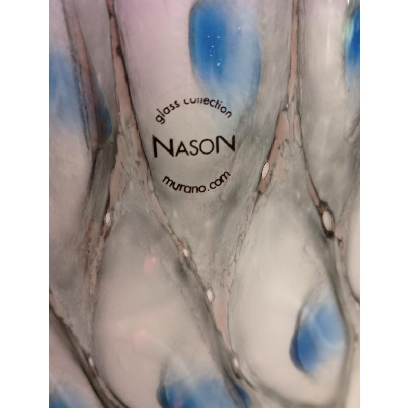 VASO NASON MURANO BLU  | Mercatino dell'Usato Roma ostia 2