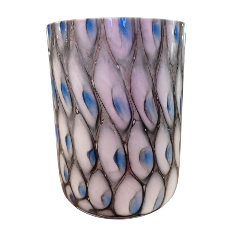 VASO NASON MURANO BLU  | Mercatino dell'Usato Roma ostia 3