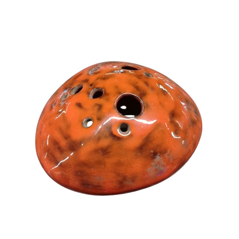 VASO POLIFIORE ARANCIO IL SESTANTE | Mercatino dell'Usato Roma ostia 2