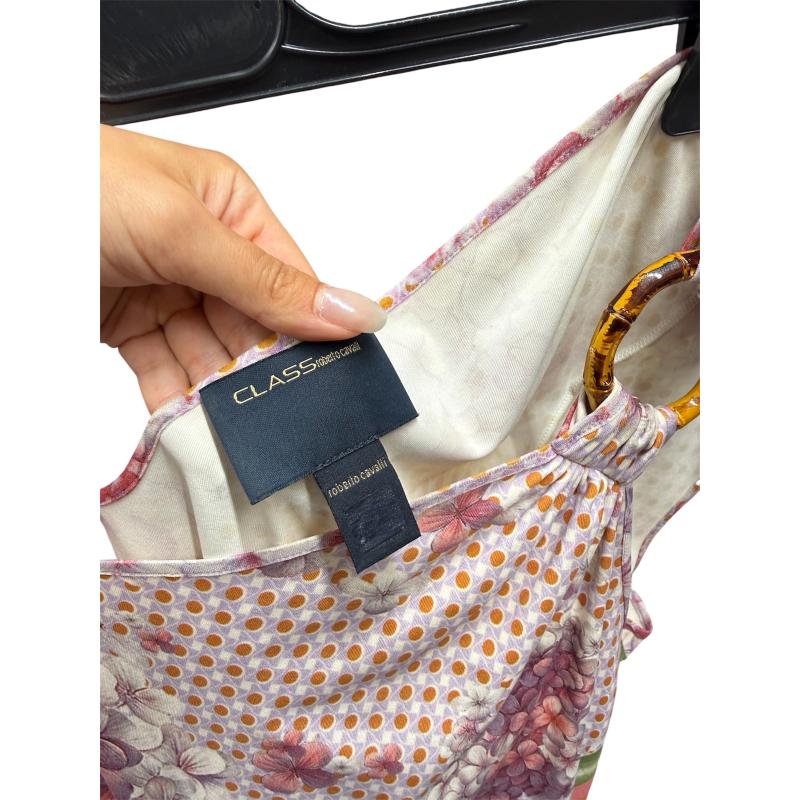 VESTITO DONNA CLASS CAVALLI FIORI BAMBU VER | Mercatino dell'Usato Roma ostia 2